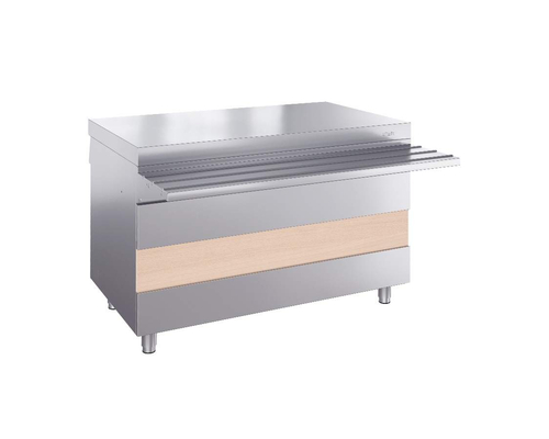 Прилавок для горячих напитков Ривьера ПГН-1200-02 (без отверстий под полку)