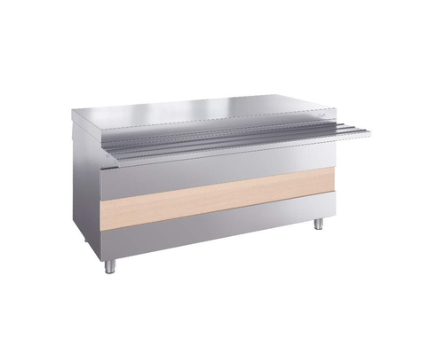 Прилавок для горячих напитков Ривьера ПГН-1500-02 (без отверстий под полку)