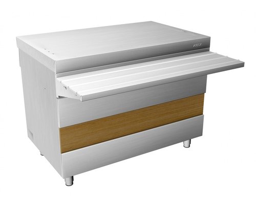 Прилавок нейтральный Ривьера НС-1120-02-О без полок