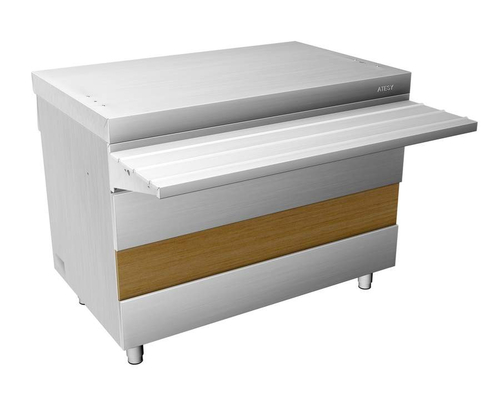 Прилавок нейтральный Ривьера НС-1500-02-О без полок