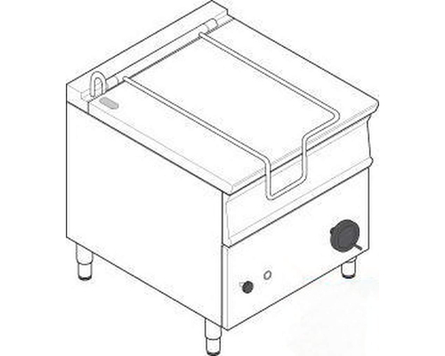 Сковорода опрокидывающаяся 900 серии Tecnoinox B8MFIEN9