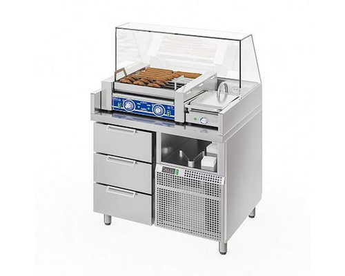 Станция для бургеров и хот-догов Бавария БХС-900.700-02