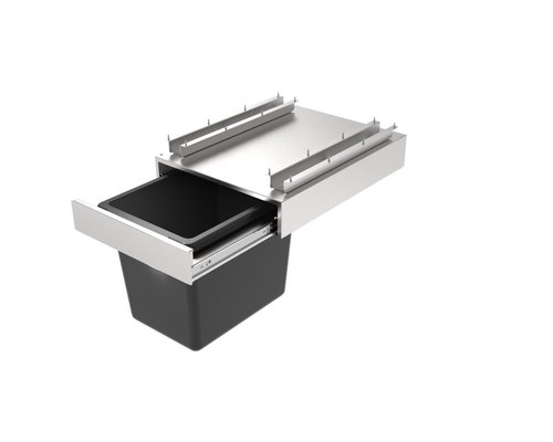 Урна подвесная выдвижная УПВ-60-02