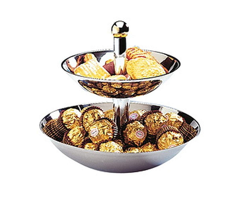 Ваза для конфет 2-ярусная APS 31622