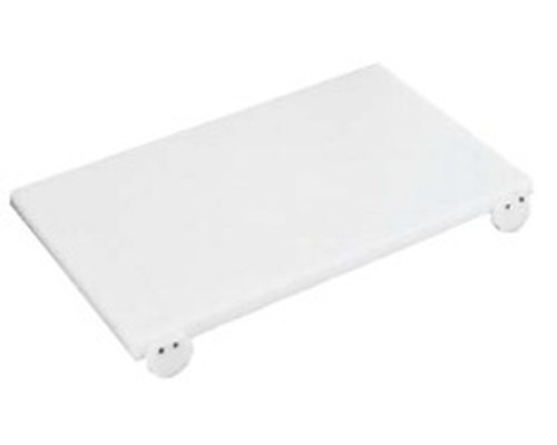 Доска разделочная с упорами Paderno 53x32,5 см (белая)