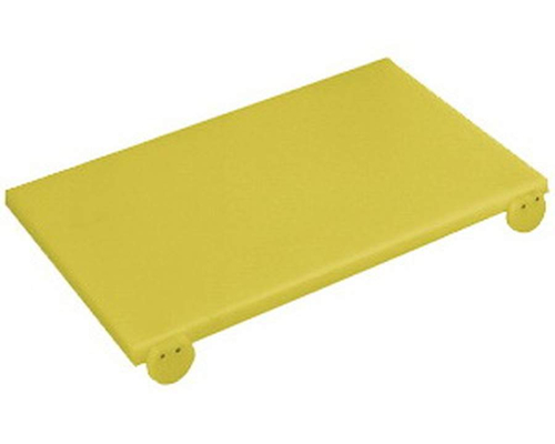 Доска разделочная с упорами Paderno 53x32,5 см (желтая)
