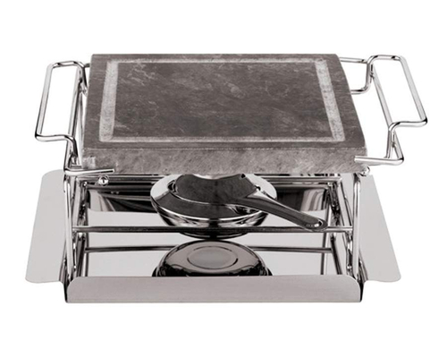 Камень для подачи горячих блюд, с подставкой Paderno