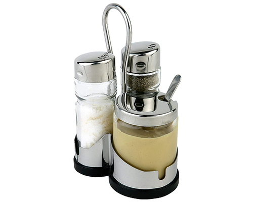 Набор для специй APS 40457 (соль/перец/горчица)