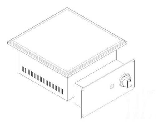 Поверхность подогреваемая встраиваемая Kovinastroj EAD-86-DI