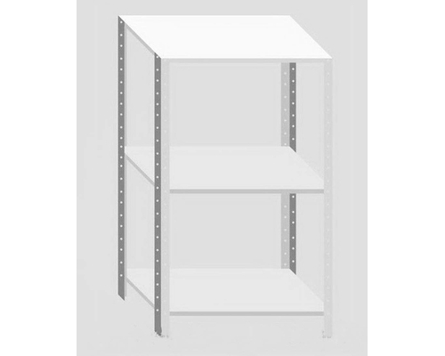 Стеллаж кухонный с 3-я сплошными полками С-3-0,5/1,5/1,6