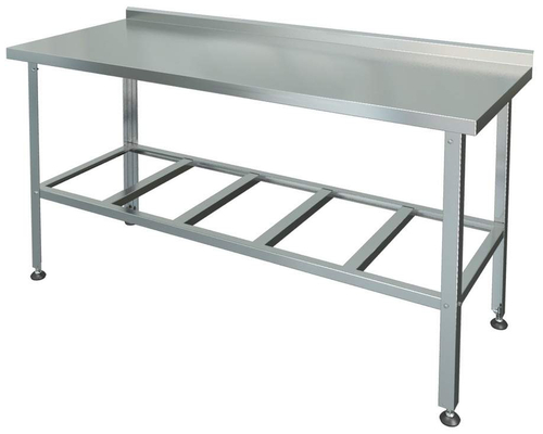 Стол разделочно-производственный с одним бортом СРП-1-0,6/0,6