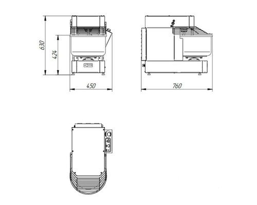 Тестомес спиральный Abat ТМС-20НН-2Ц