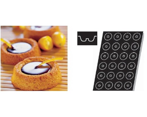 Форма для выпечки гибкая Paderno 47740-15