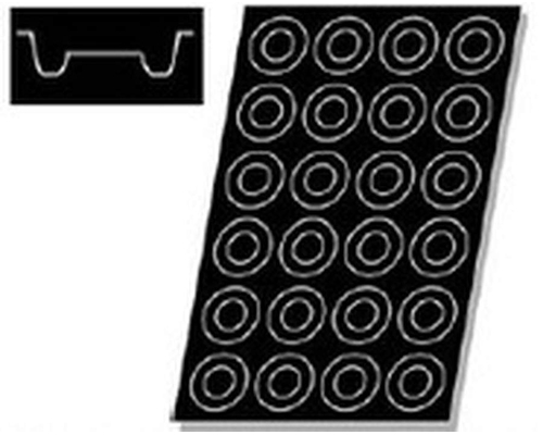 Форма для выпечки гибкая Paderno 47740-43