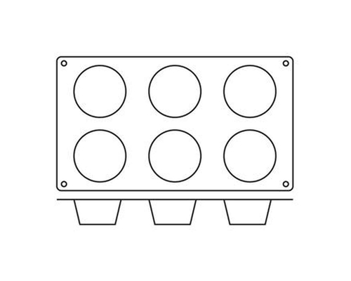 Форма для выпечки гибкая Paderno 47742-08