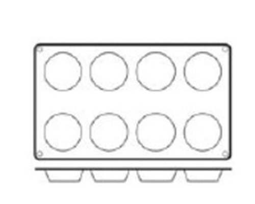 Форма для выпечки гибкая Paderno 47742-19