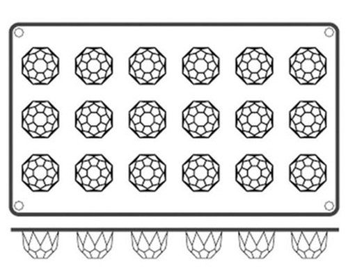 Форма для выпечки гибкая Paderno 47742-53