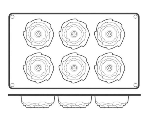 Форма для выпечки гибкая Paderno 47742-57