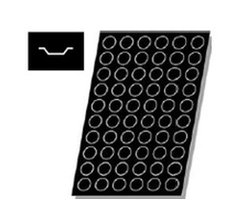 Форма для выпечки гибкая Paderno (круг 42 мм)