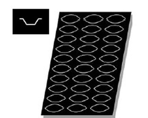 Форма для выпечки гибкая Paderno (овал) 47740-32