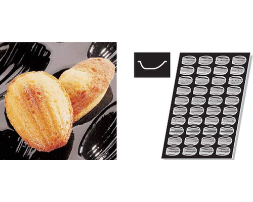 Форма для выпечки гибкая Paderno (овал 51x31 мм)