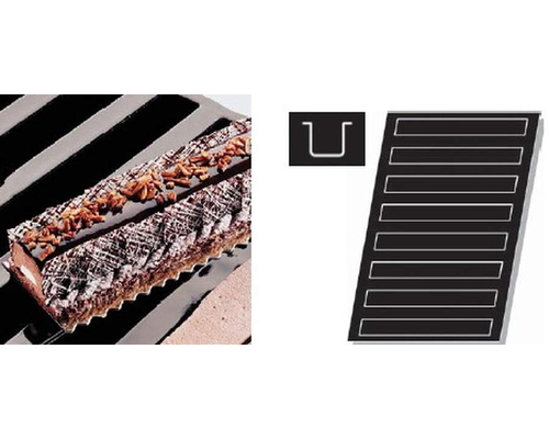 Форма для выпечки гибкая Paderno (прямоугольник 339x40 мм)