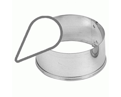 Форма для выпечки (куттер) Paderno 47657-05 (капля)