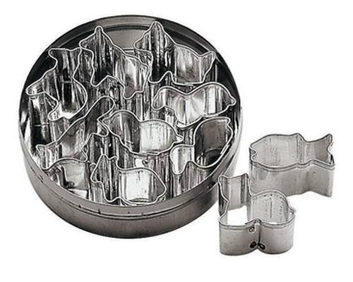 Набор кондитерских форм Paderno 47303-10 (животные)