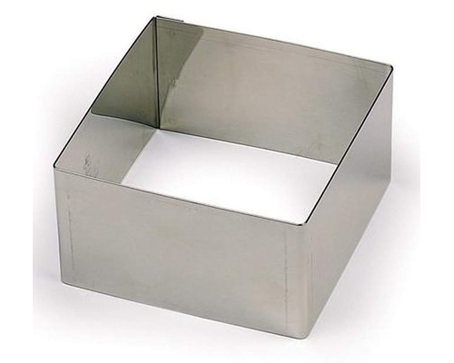 Набор кондитерских форм Paderno (квадрат 8 см) 6 шт