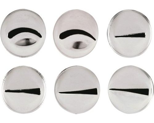 Набор кондитерских насадок Paderno 47357-08 (6 шт)