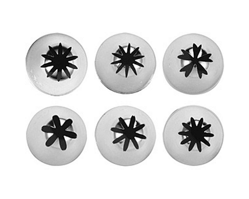 Набор кондитерских насадок Paderno 47357-11 (6 шт)