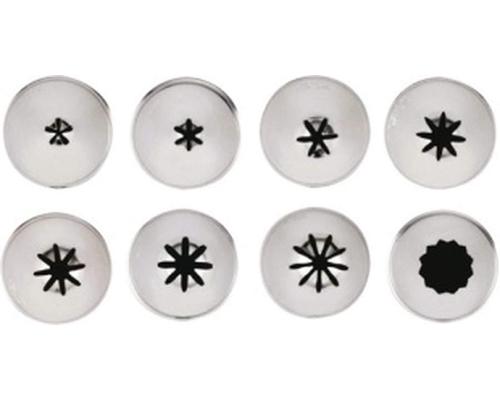 Набор кондитерских насадок Paderno 47357-22 (8 шт)