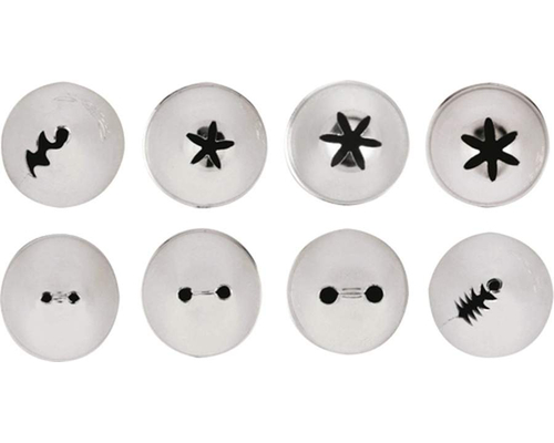 Набор кондитерских насадок Paderno 47357-23 (8 шт)