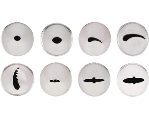 Набор кондитерских насадок Paderno 47357-25 (8 шт)