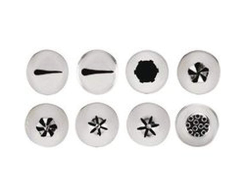 Набор кондитерских насадок Paderno 47357-28 (8 шт)