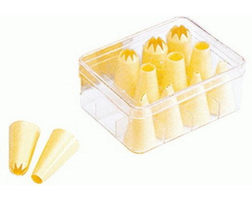 Набор кондитерских насадок Paderno 47618-10 (12 шт)