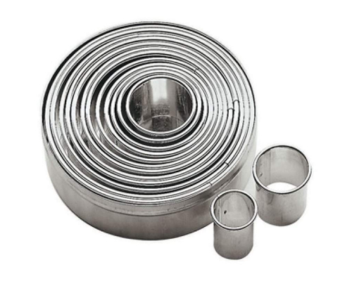 Набор кондитерских выемок Paderno D=12 см