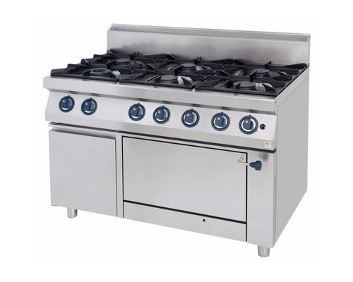 Плита 6-конфорочная 700 серии Kovinastroj KS-T67/1-0 (газ, электрич.духовка)