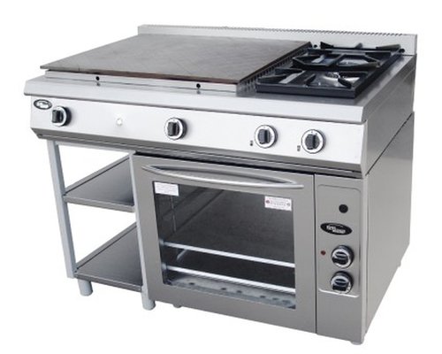Плита газовая с закрытым и открытым пламенем Ф6ЖТЛСПДГ(п) (2+2) с комб.духовкой