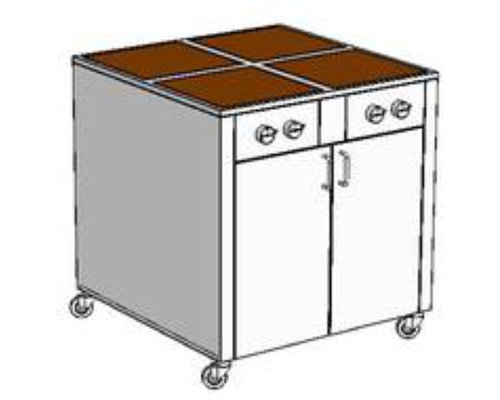 Индукционная плита ETK-I-F (711428) передвижная