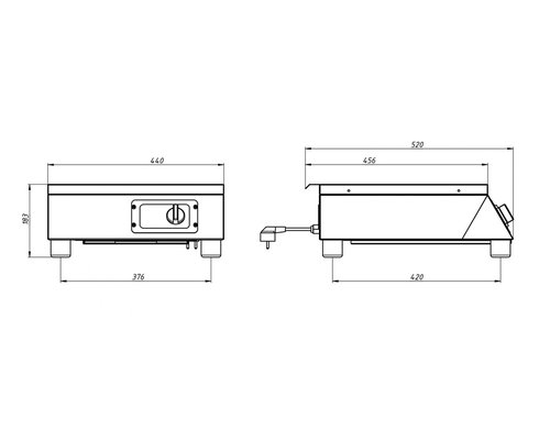 Индукционная плита Ф1ИП