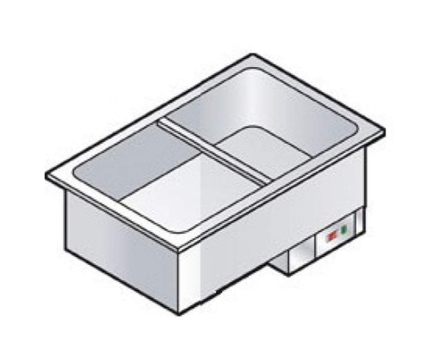 Мармит для 1 и 2 блюд встраиваемый Emainox I7VB2