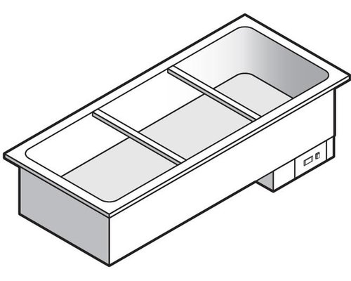 Мармит для 1 и 2 блюд встраиваемый Emainox I7VB3