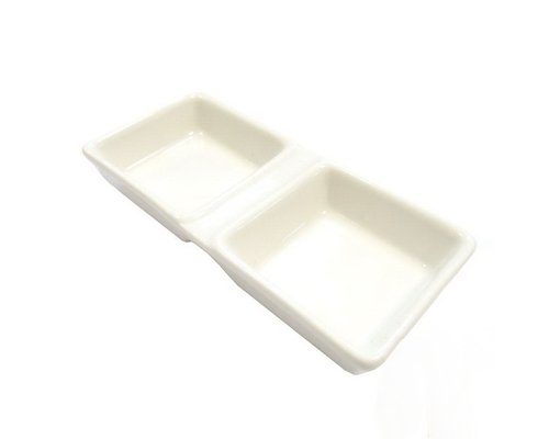 Менажница 2-секционная Cameo Square Accessory 13х6 см