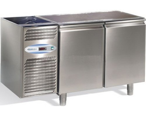 Морозильный стол Studio-54 DAIQUIRI GN VT 1260х700 без столешницы