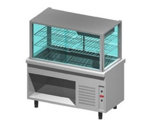 Охлаждаемый прилавок-витрина Emainox 8VTRVG15