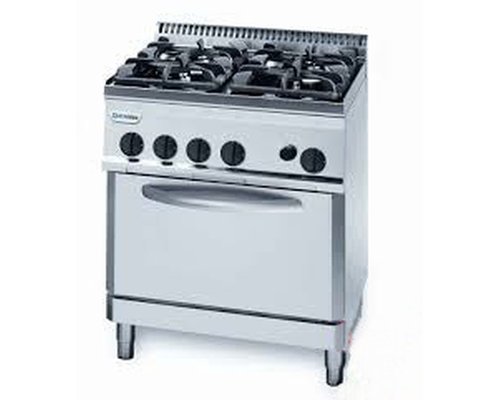 Плита 4-конфорочная 700 серии Tecnoinox PF70GG7 ГАЗ