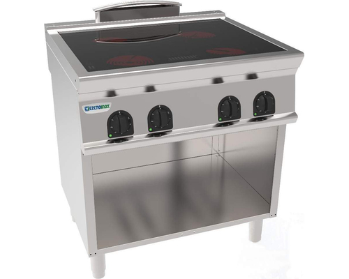 Плита 4-конфорочная 740 серии Tecnoinox PCC8FE7