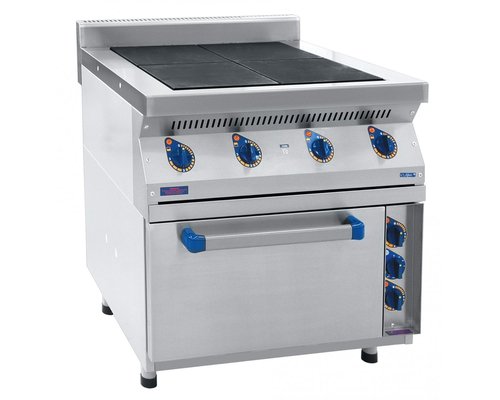 Плита 4-конфорочная Abat ЭПК-47ЖШ (стандартная духовка, краш. боковые панели)