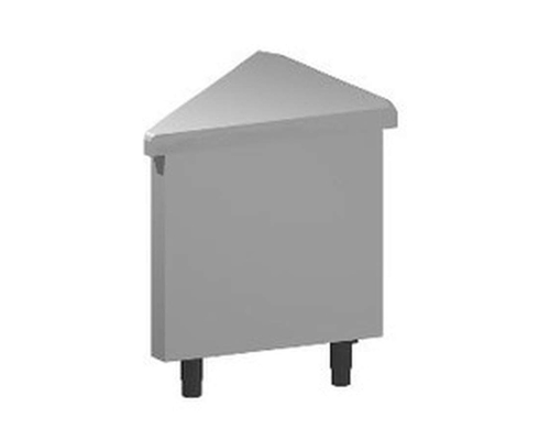 Прилавок угловой Emainox 8EAE 45°